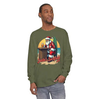 Surfside Santa Long Sleeve Shirt for Holiday Cheer and Comfort - Ocean State Styles