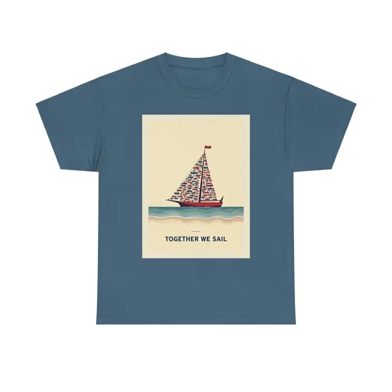 Together We Sail Classic Comfort Fit T Shirt for Everyone - Ocean State Styles