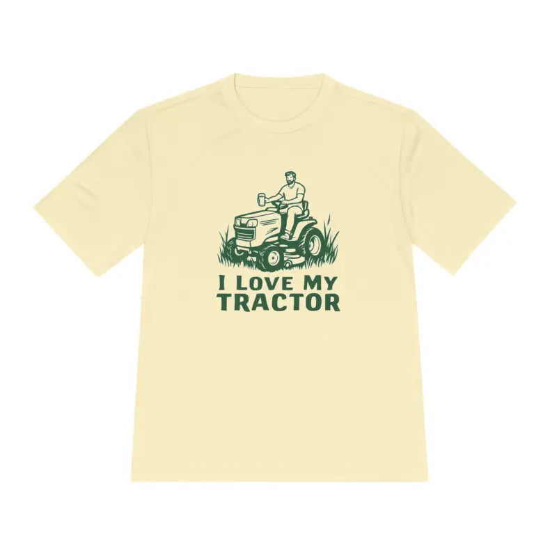Tractor Graphic T Shirts for Men and Women in Gray White and Neon Green - Ocean State Styles