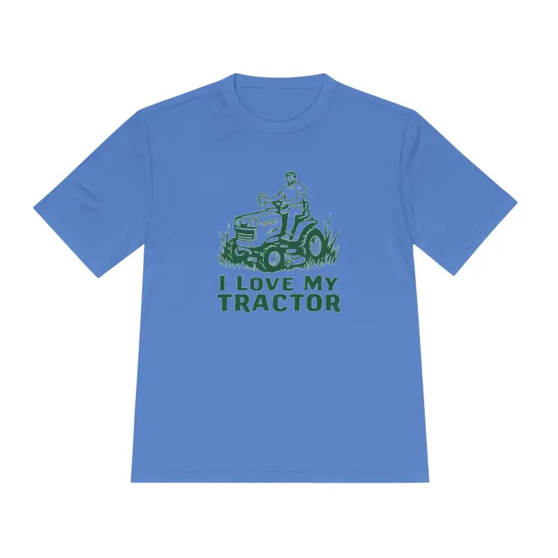 Tractor Graphic T Shirts for Men and Women in Gray White and Neon Green - Ocean State Styles