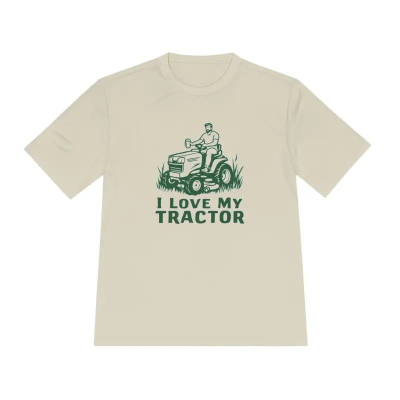 Tractor Graphic T Shirts for Men and Women in Gray White and Neon Green - Ocean State Styles