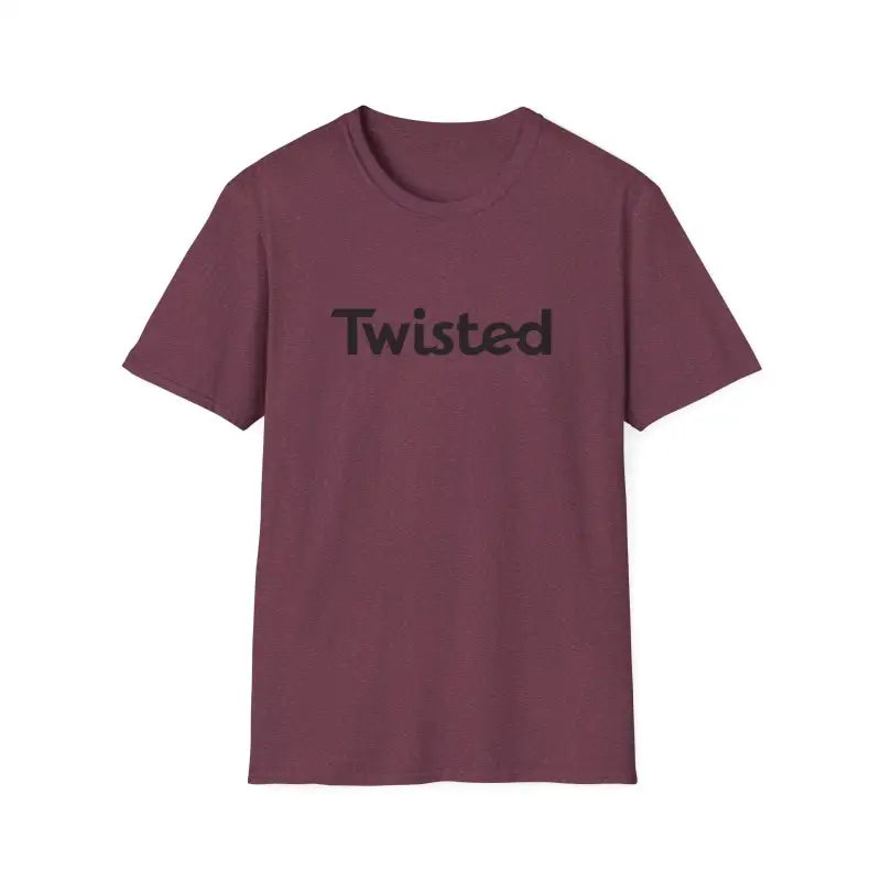 Twisted Unisex T Shirt Olive Green and Yellow Style - Ocean State Styles