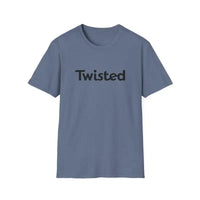 Twisted Unisex T Shirt Olive Green and Yellow Style - Ocean State Styles