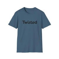 Twisted Unisex T Shirt Olive Green and Yellow Style - Ocean State Styles