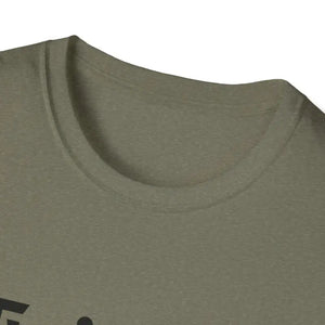 Twisted Unisex T Shirt Olive Green and Yellow Style - Ocean State Styles