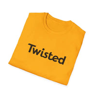 Twisted Unisex T Shirt Olive Green and Yellow Style - Ocean State Styles