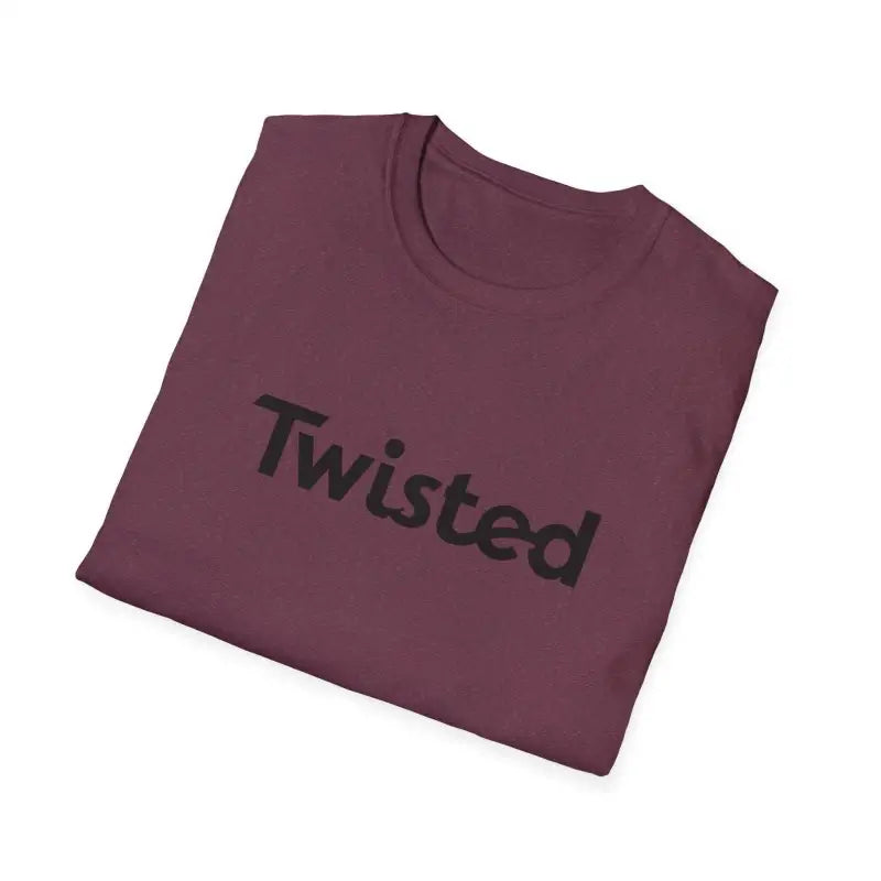Twisted Unisex T Shirt Olive Green and Yellow Style - Ocean State Styles