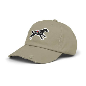 Unisex Black Lab Distressed Baseball Cap for Dog Lovers - Ocean State Styles