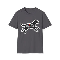 Unisex Black Lab Graphic T-Shirt for Dog Lovers Comfort - Ocean State Styles