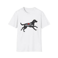 Unisex Black Lab Graphic T-Shirt for Dog Lovers Comfort - Ocean State Styles