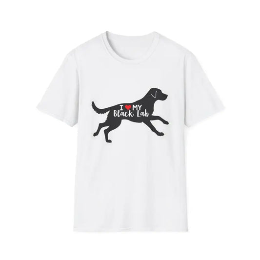 Unisex Black Lab Graphic T-Shirt for Dog Lovers Comfort - Ocean State Styles