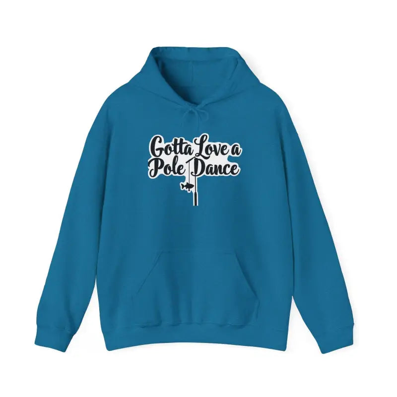 Unisex Fishing Pole Dance Hooded Sweatshirt for Ultimate Comfort - Ocean State Styles