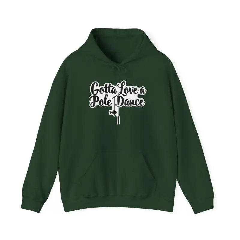 Unisex Fishing Pole Dance Hooded Sweatshirt for Ultimate Comfort - Ocean State Styles