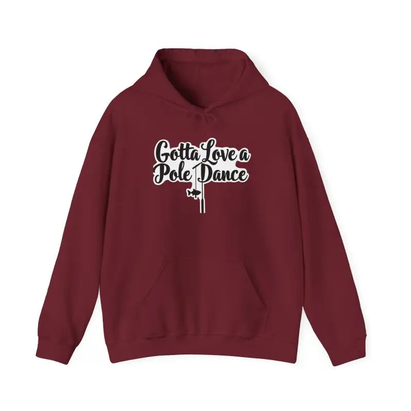 Unisex Fishing Pole Dance Hooded Sweatshirt for Ultimate Comfort - Ocean State Styles