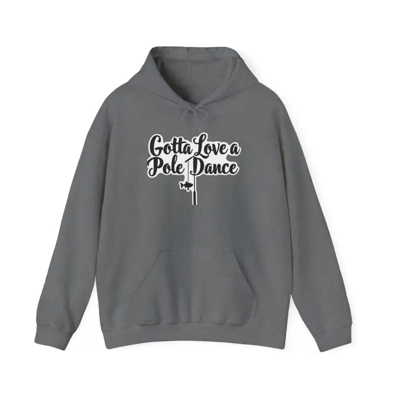 Unisex Fishing Pole Dance Hooded Sweatshirt for Ultimate Comfort - Ocean State Styles