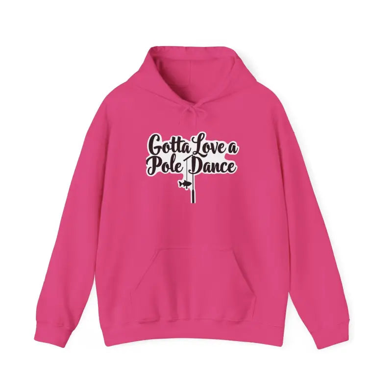 Unisex Fishing Pole Dance Hooded Sweatshirt for Ultimate Comfort - Ocean State Styles