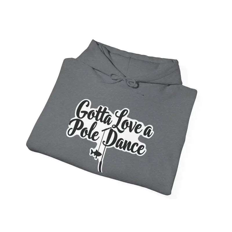 Unisex Fishing Pole Dance Hooded Sweatshirt for Ultimate Comfort - Ocean State Styles