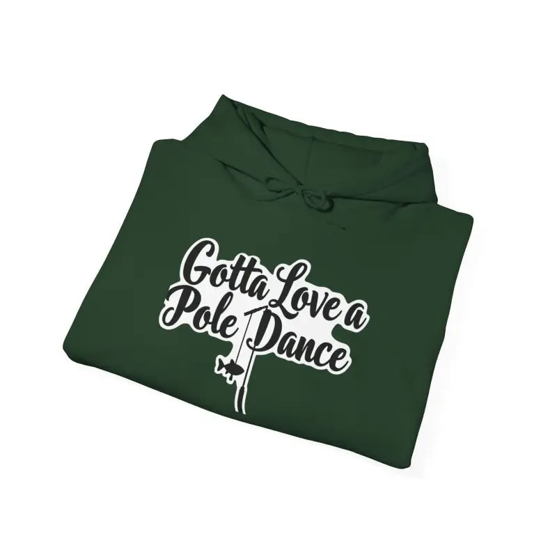 Unisex Fishing Pole Dance Hooded Sweatshirt for Ultimate Comfort - Ocean State Styles