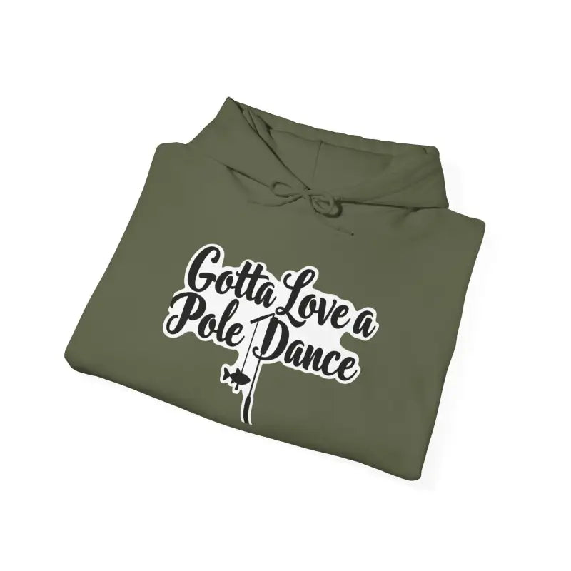 Unisex Fishing Pole Dance Hooded Sweatshirt for Ultimate Comfort - Ocean State Styles