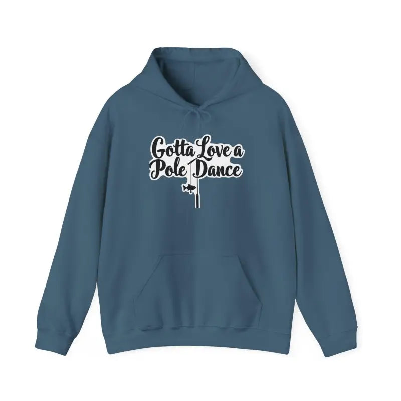 Unisex Fishing Pole Dance Hooded Sweatshirt for Ultimate Comfort - Ocean State Styles