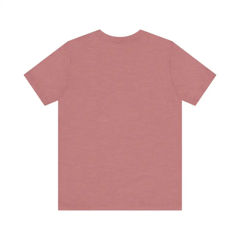 Mauve crew neck t-shirt from Unisex Funny Coffee and Chickens Tee collection