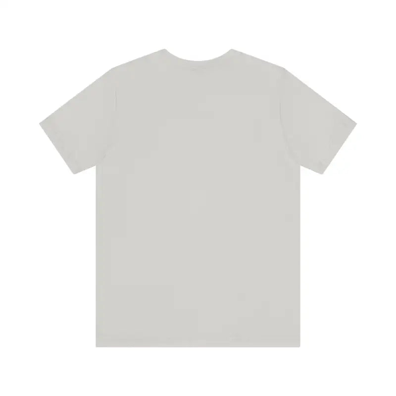 Plain gray t-shirt in Unisex Funny Coffee and Chickens Tee collection, various colors available