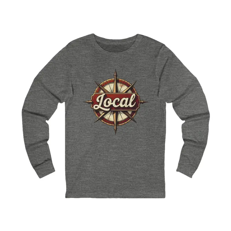 Unisex Long Sleeve Shirt with Local Design for Comfort - Ocean State Styles
