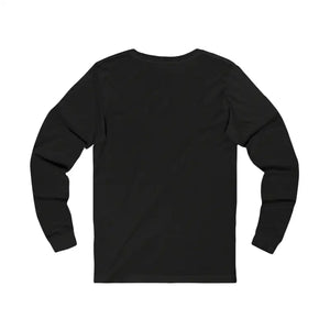 Black long-sleeve T-shirt for travel, adventure, and nature lovers