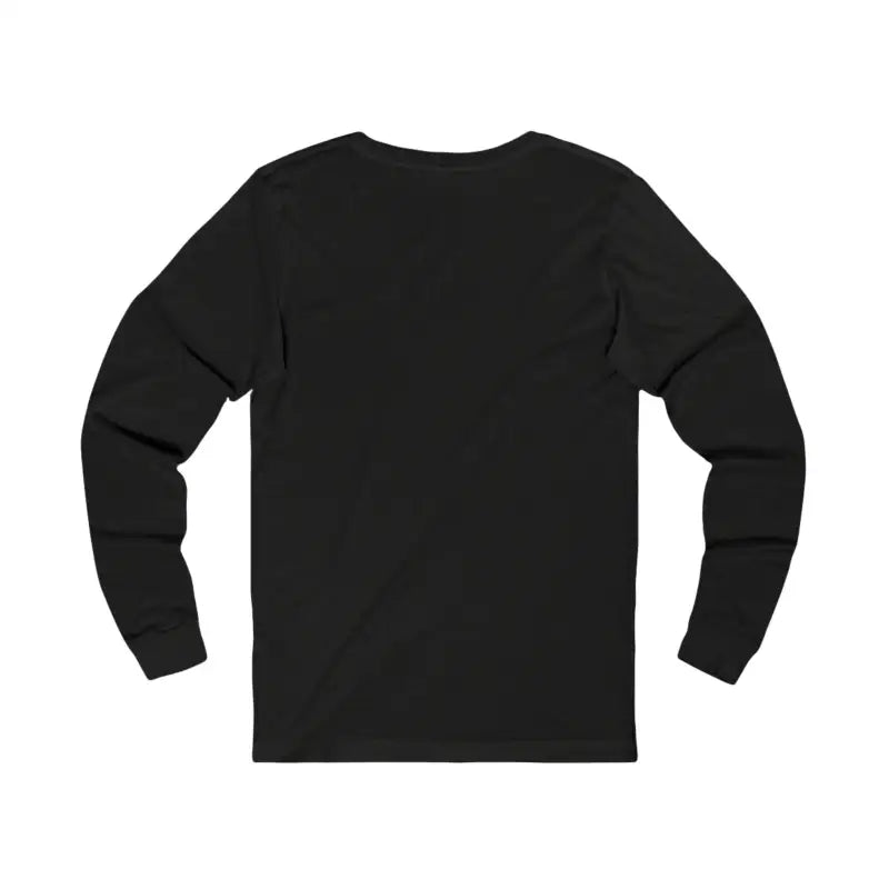 Black long-sleeve T-shirt for travel, adventure, and nature lovers