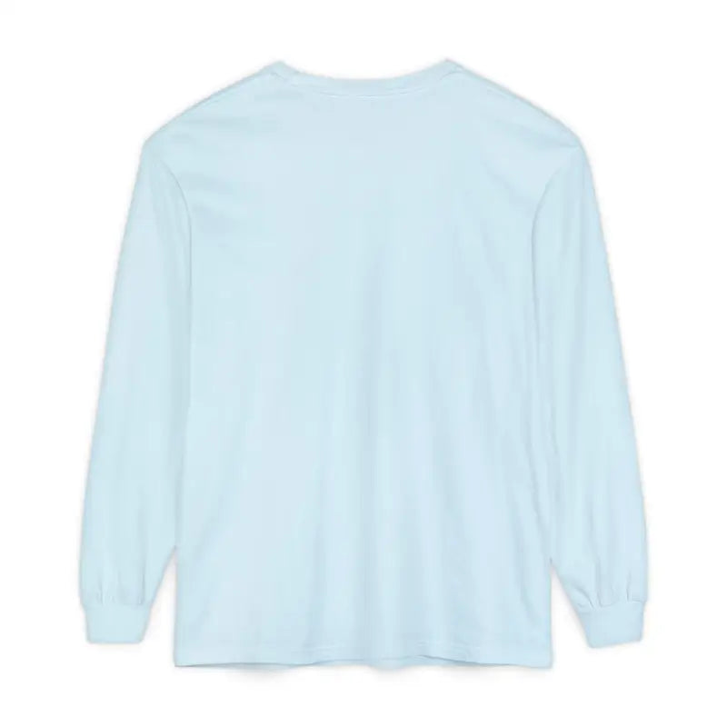 Light blue long-sleeved shirt for Unisex Sailboat Graphic Long Sleeve Shirt product