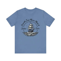 Unisex Sailor Tee with Ship Graphic for Casual Summer Style in Multiple Colors - Ocean State Styles