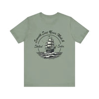 Unisex Sailor Tee with Ship Graphic for Casual Summer Style in Multiple Colors - Ocean State Styles