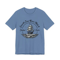 Unisex Sailor Tee with Ship Graphic for Casual Summer Style in Multiple Colors - Ocean State Styles