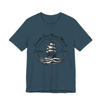 Unisex Sailor Tee with Ship Graphic for Casual Summer Style in Multiple Colors - Ocean State Styles
