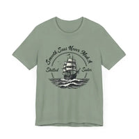 Unisex Sailor Tee with Ship Graphic for Casual Summer Style in Multiple Colors - Ocean State Styles