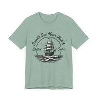 Unisex Sailor Tee with Ship Graphic for Casual Summer Style in Multiple Colors - Ocean State Styles