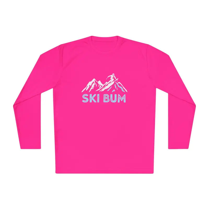 Unisex Ski Bum Long Sleeve Tee in Moisture Wicking Sport Material - Ocean State Styles