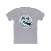 Unisex Skiing Graphic T Shirt White Powder Is My Favorite Drug - Ocean State Styles