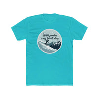 Unisex Skiing Graphic T Shirt White Powder Is My Favorite Drug - Ocean State Styles
