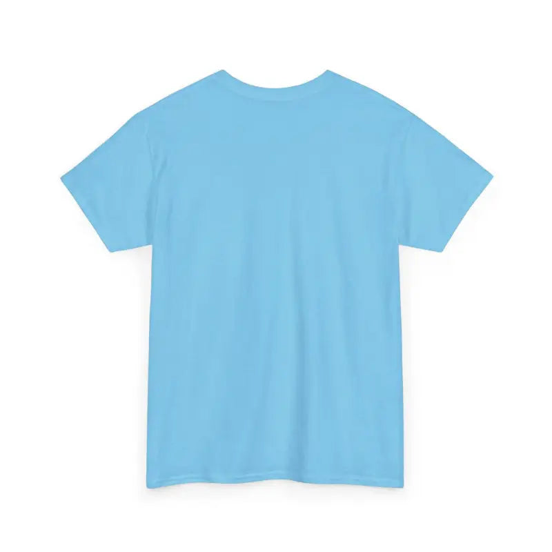 Light blue Unisex Vegan T-Shirt featuring an Avocado Graphic design
