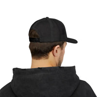 United By The Sea Embroidered Snapback Cap For Beach Lovers - Ocean State Styles