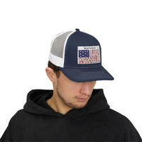 United By The Sea Embroidered Snapback Cap For Beach Lovers - Ocean State Styles