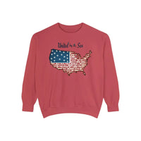 United By The Sea Nautical America Unisex Sweatshirt Joy - Ocean State Styles