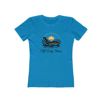 Vacation Vibes Tee for Women Off Duty Mom Design Chic - Ocean State Styles