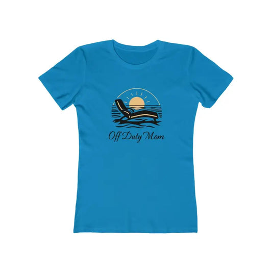 Vacation Vibes Tee for Women Off Duty Mom Design Chic - Ocean State Styles