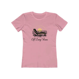 Vacation Vibes Tee for Women Off Duty Mom Design Chic - Ocean State Styles