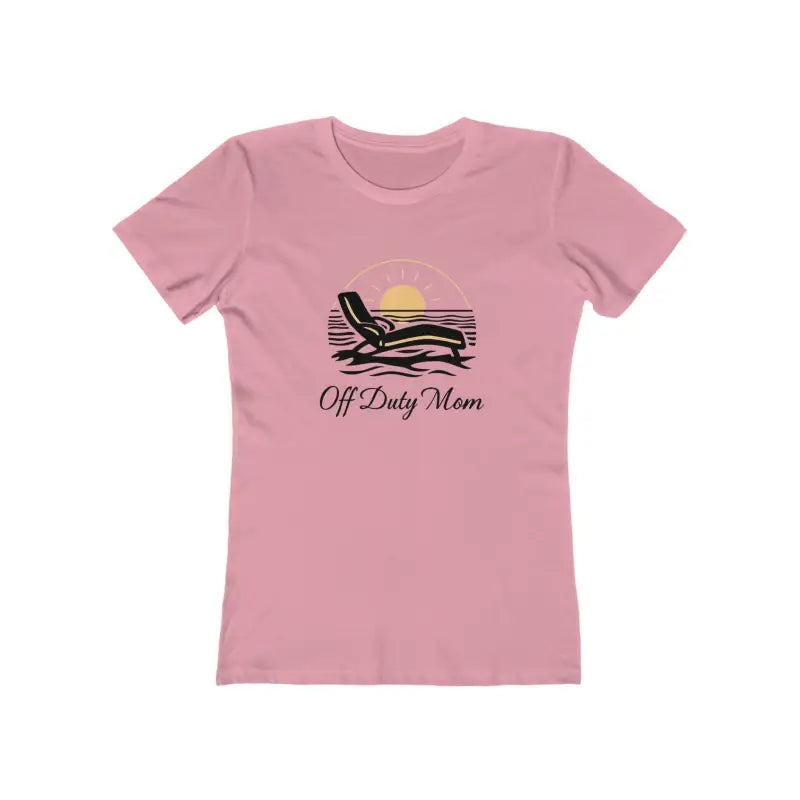 Vacation Vibes Tee for Women Off Duty Mom Design Chic - Ocean State Styles