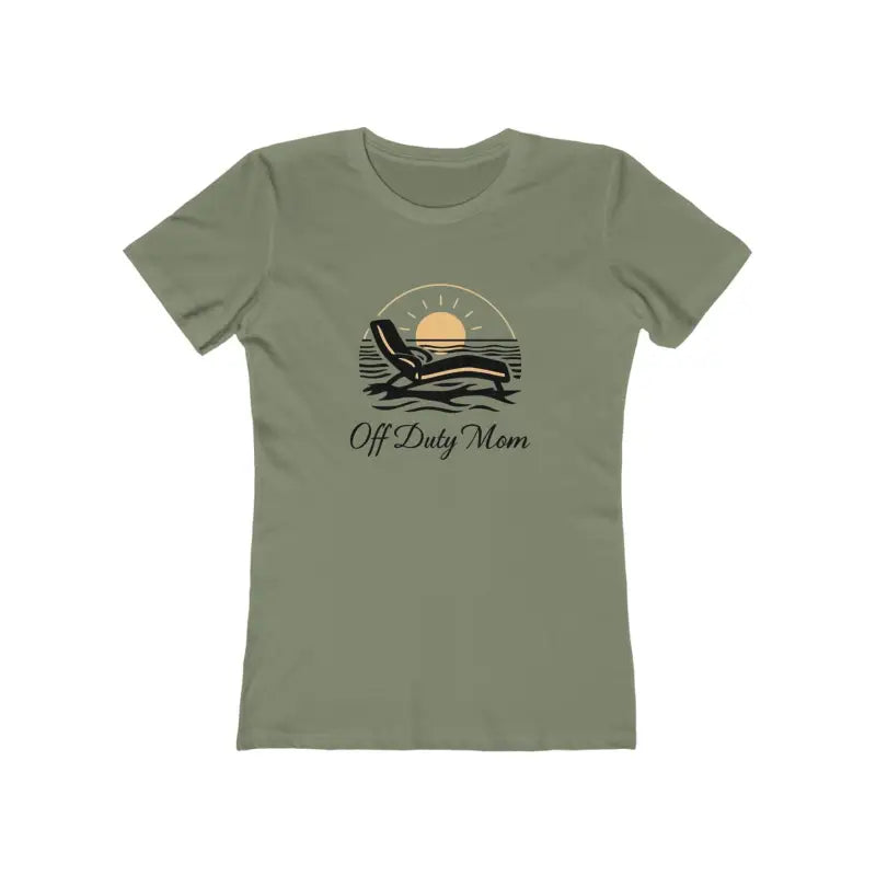 Vacation Vibes Tee for Women Off Duty Mom Design Chic - Ocean State Styles