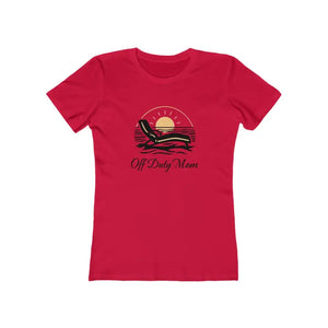 Vacation Vibes Tee for Women Off Duty Mom Design Chic - Ocean State Styles