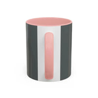 Vibe Coffee Mug with Pink and Blue Interiors Stylish Sips - Ocean State Styles